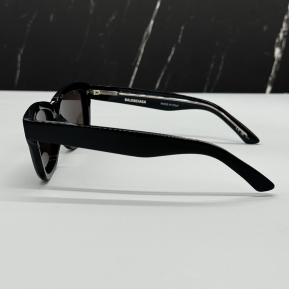 NEW BB0346S 001 BALENCIAGA BLACK SQUARE WOMEN SUNGLASSES main image 5